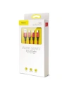 Wholesale Baseus USB Rapid Cable 3in1 Type-C / Lightning / Micro 3A 1,2M Red - BSU176RED - {ean13} - Hurt
