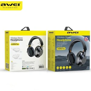 Hurtownia GSM - Sluchátka přes uši AWEI A997BL Bluetooth černá/black - AWEI154 - {ean13} - Hurt