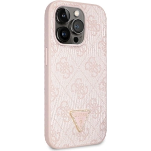 Hurtownia GSM - Etui Guess GUHCP14LP4TDSCPP Apple iPhone 14 Pro hardcase Crossbody 4G Metal Logo roz/roz - GUE2740 - {ean13} - Hurt