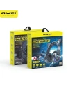 Wholesale AWEI GM-9 in-ear gaming headphones with microphone black - AWEI155 - {ean13} - Hurt