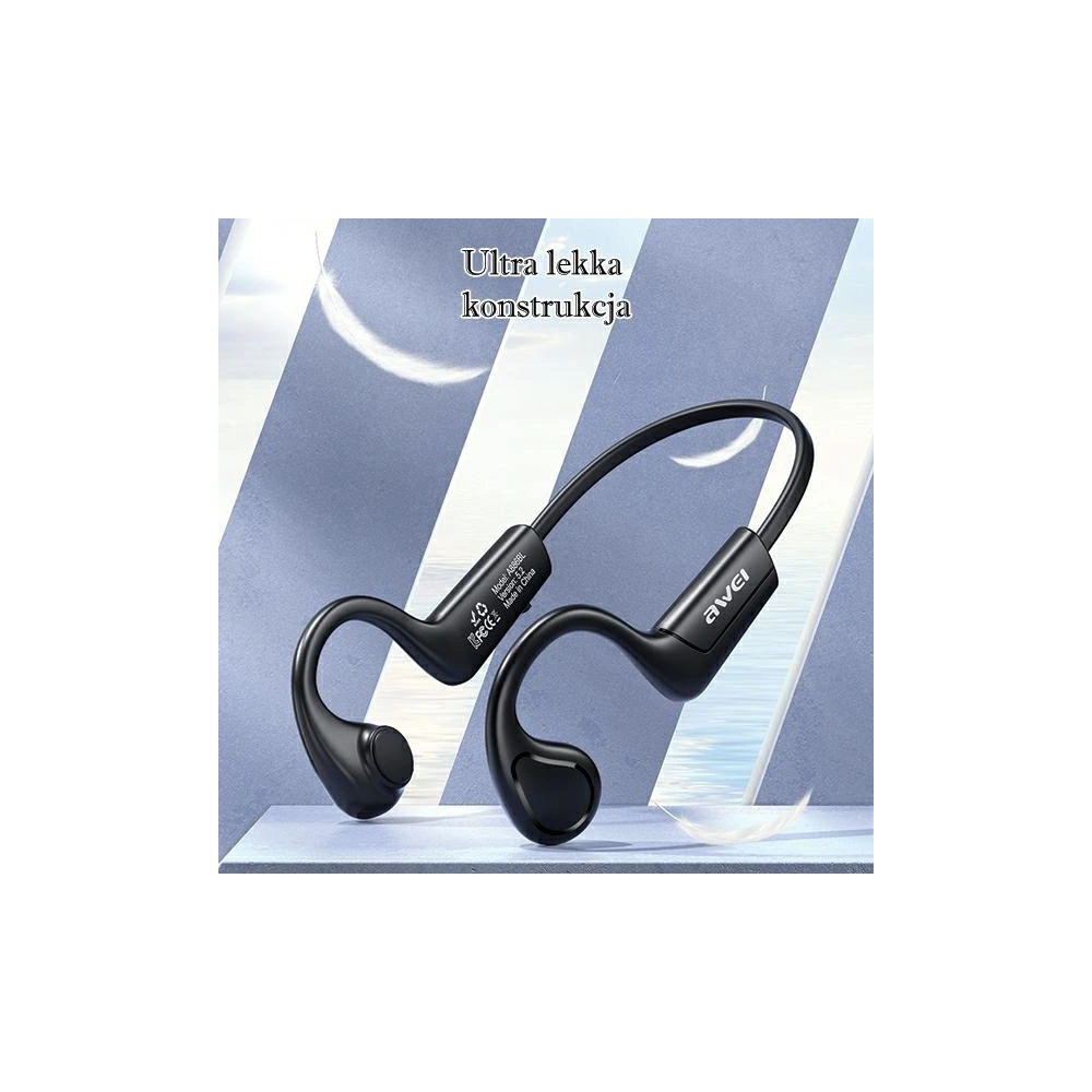 Hurtownia GSM - AWEI A886BL Air Conduction sport fülhallgató fekete/black - AWEI156 - {ean13} - Hurt