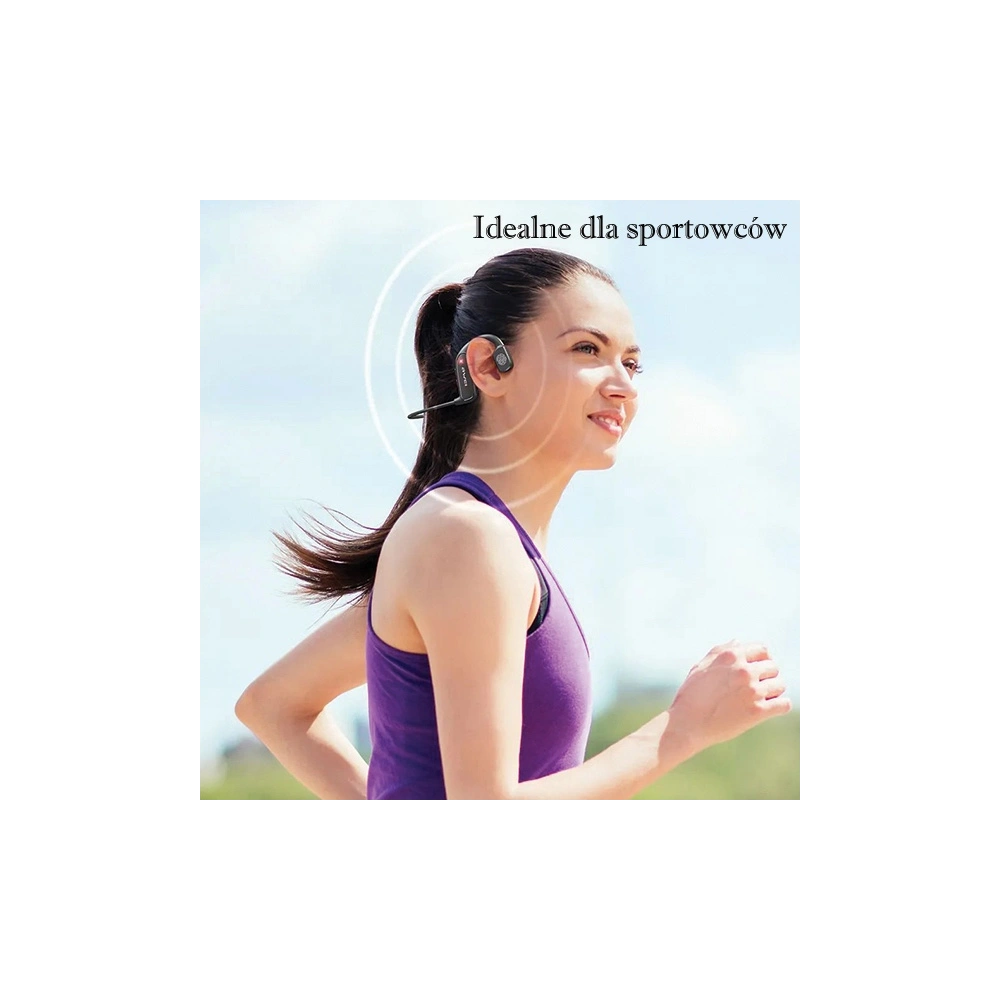Hurtownia GSM - Sportovní sluchátka AWEI A897BL Air Conduction černá/black - AWEI157 - {ean13} - Hurt