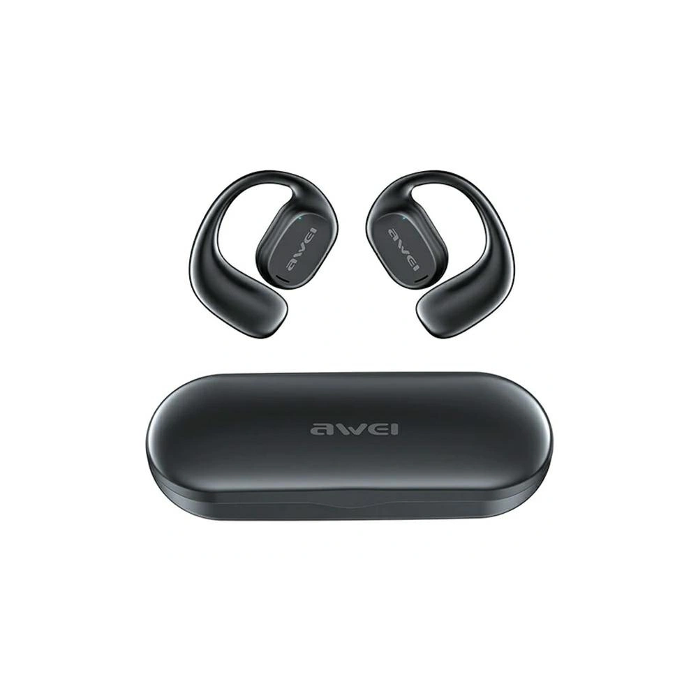 Hurtownia GSM - Sportovní sluchátka AWEI T69 + dokovací stanice Air Conduction černá/black - AWEI158 - {ean13} - Hurt