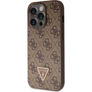 Hurtownia GSM - Etui Guess GUHCP14LP4TDSCPW Apple iPhone 14 Pro hardcase Crossbody 4G Metal Logo maro/brown - GUE2741 - {ean13} - Hurt