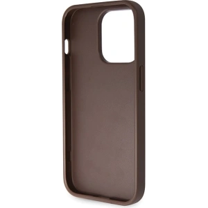 Hurtownia GSM - Etui Guess GUHCP14LP4TDSCPW Apple iPhone 14 Pro hardcase Crossbody 4G Metal Logo maro/brown - GUE2741 - {ean13} - Hurt