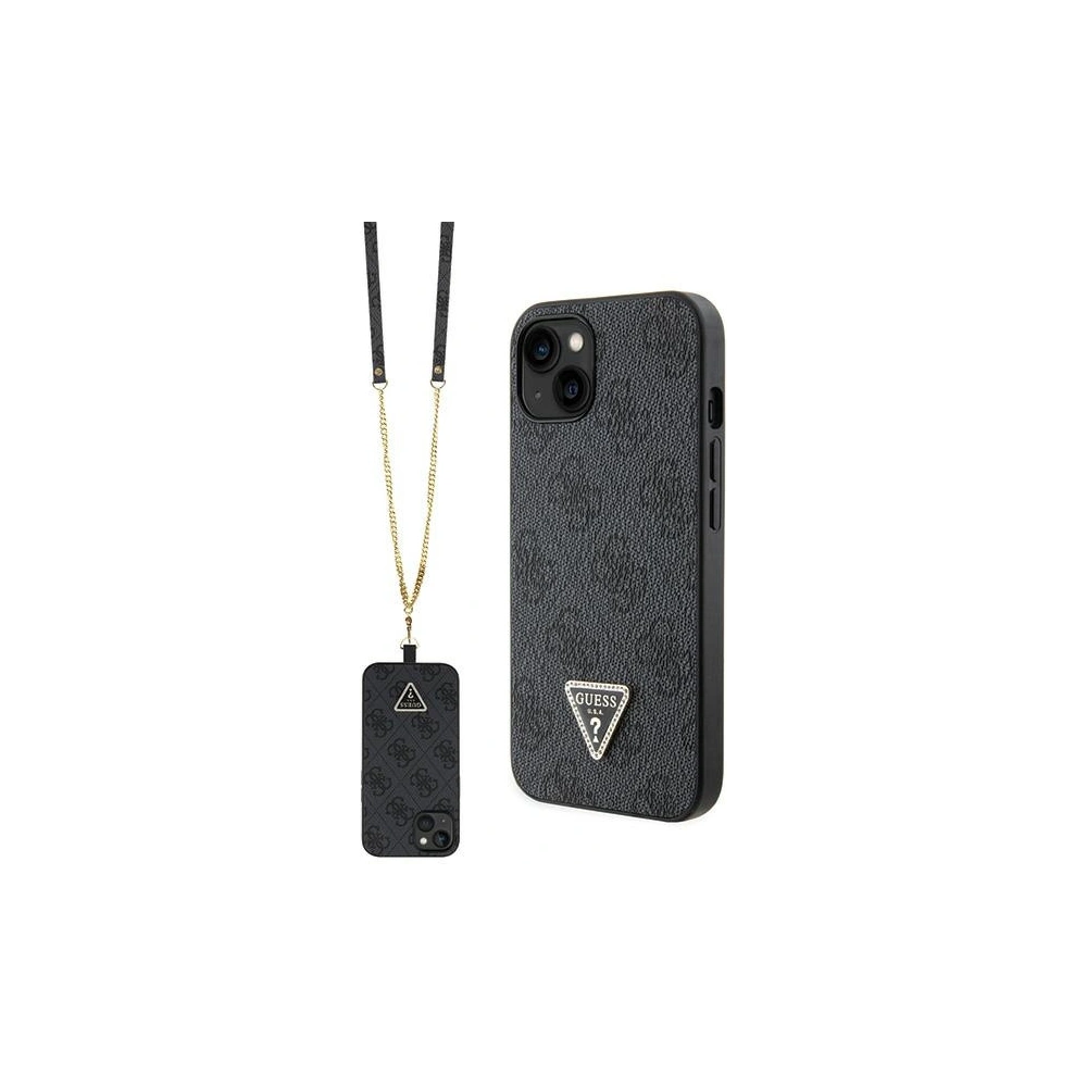 Hurtownia GSM - Etui Guess GUHCP14SP4TDSCPK Apple iPhone 14 hardcase Crossbody 4G Metal Logo negru/black - GUE2742 - {ean13} - Hurt