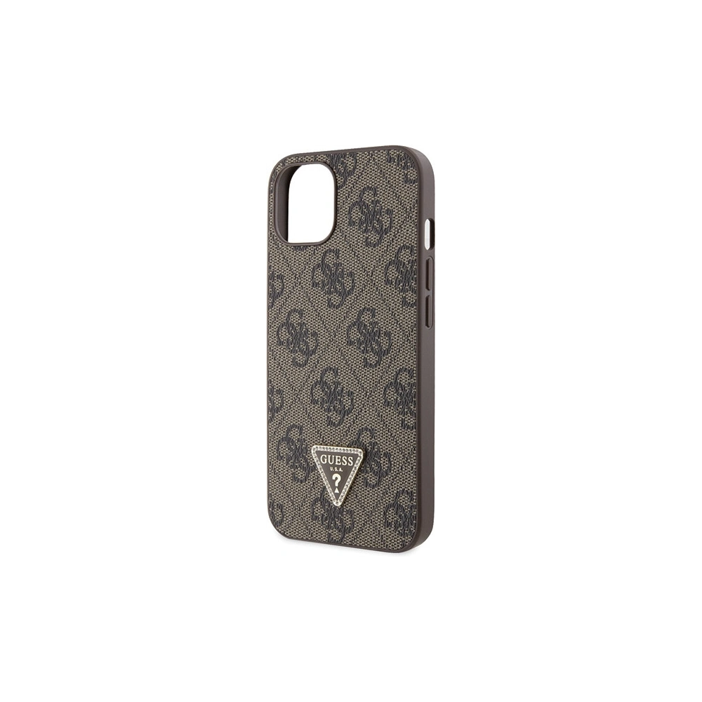 Hurtownia GSM - Etui Guess GUHCP14SP4TDSCPW Apple iPhone 14 Hardcase Crossbody 4G Metall-Logo braun/brown - GUE2744 - {ean13} - Hurt