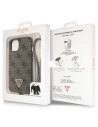 Hurtownia GSM - Etui Guess GUHCP14SP4TDSCPW Apple iPhone 14 Hardcase Crossbody 4G Metall-Logo braun/brown - GUE2744 - {ean13} - Hurt