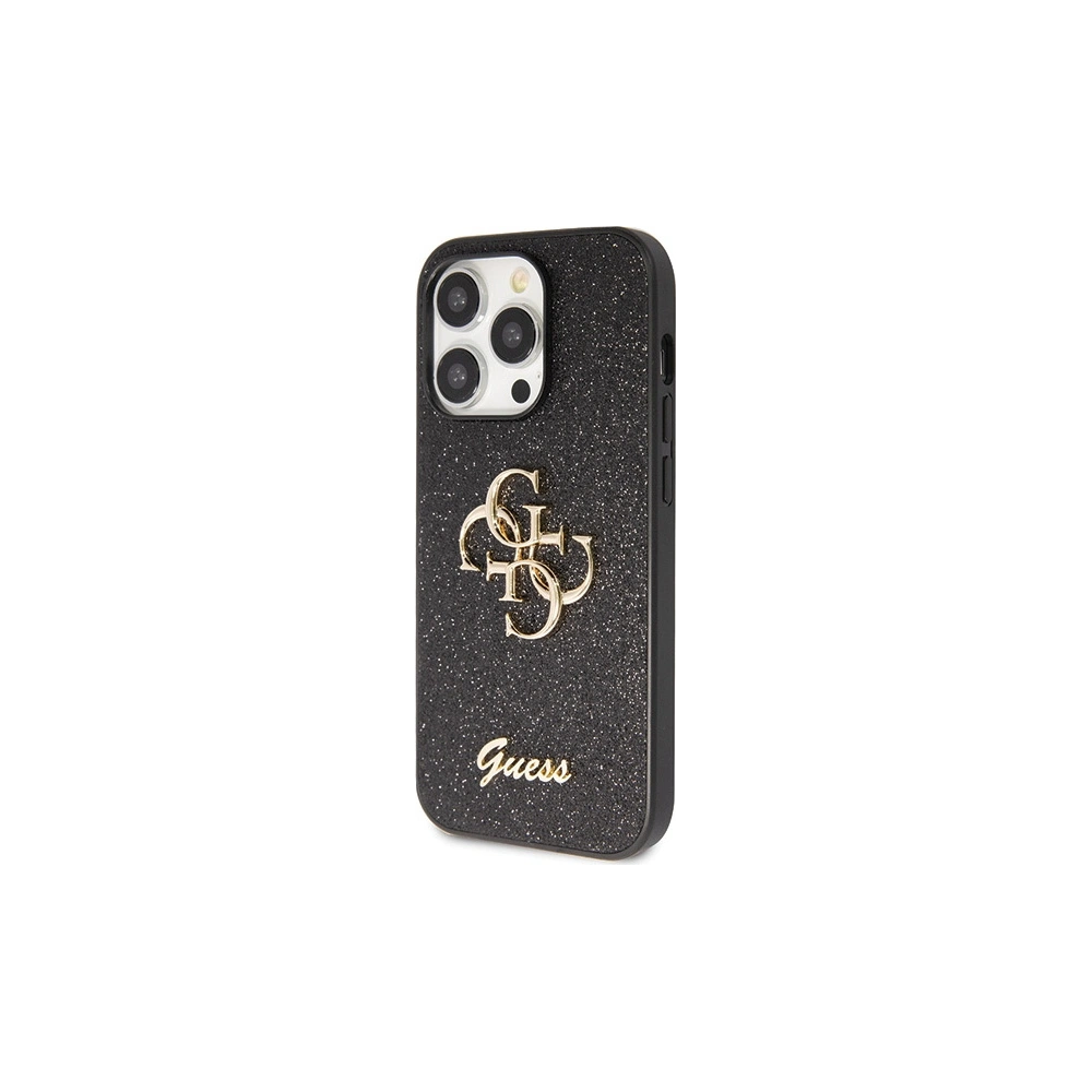 Wholesale Guess GUHCP14XHG4SGK Apple iPhone 14 Pro Max hardcase Glitter Script Big 4G black - GUE2745 - {ean13} - Hurt