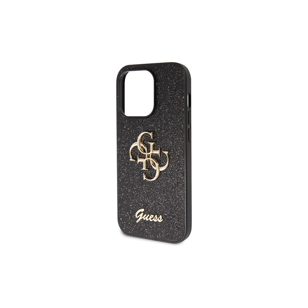 Wholesale Guess GUHCP14XHG4SGK Apple iPhone 14 Pro Max hardcase Glitter Script Big 4G black - GUE2745 - {ean13} - Hurt