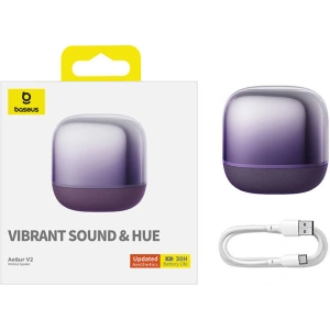 Wholesale Baseus Wireless Speaker AeQur V2 purple - BSU4558 - {ean13} - Hurt