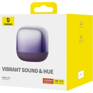 Wholesale Baseus Wireless Speaker AeQur V2 purple - BSU4558 - {ean13} - Hurt