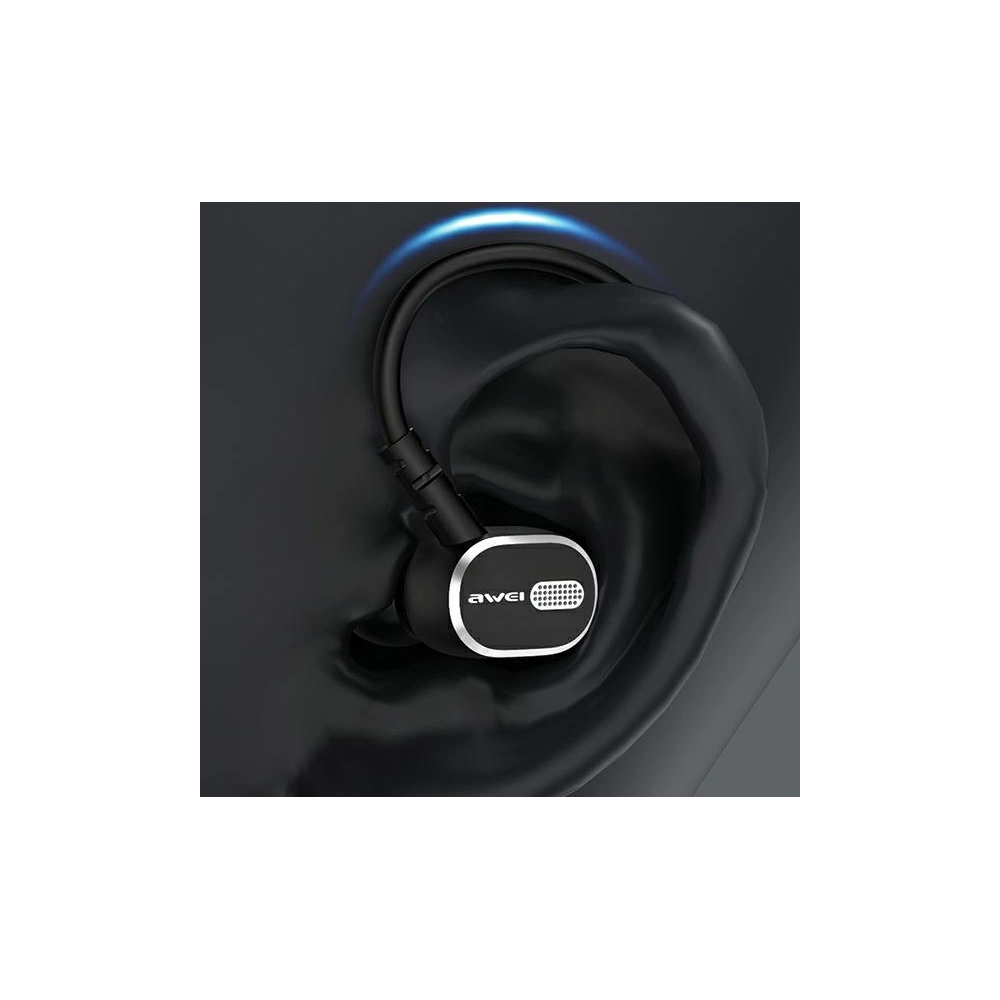 Hurtownia GSM - Căști in-ear AWEI TC-6 USB-C negru/black - AWEI160 - {ean13} - Hurt