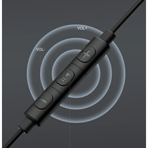 Wholesale AWEI TC-6 USB-C in-ear headphones black - AWEI160 - {ean13} - Hurt