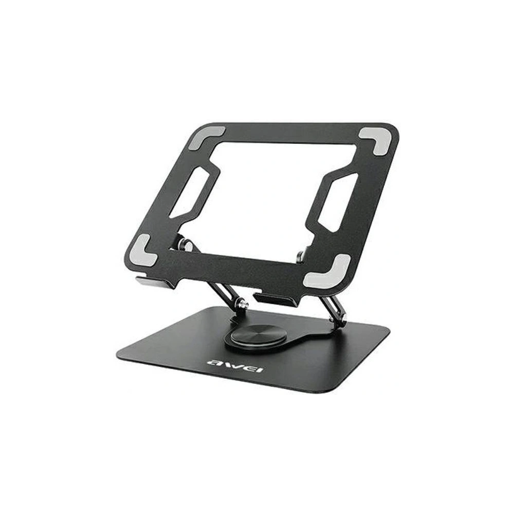 Hurtownia GSM - Suport de birou AWEI X46 rotativ pentru laptop de până la 16 inch negru/black - AWEI161 - {ean13} - Hurt