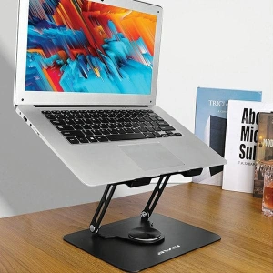 Wholesale AWEI X46 rotating desk mount for laptops up to 16 inch black - AWEI161 - {ean13} - Hurt