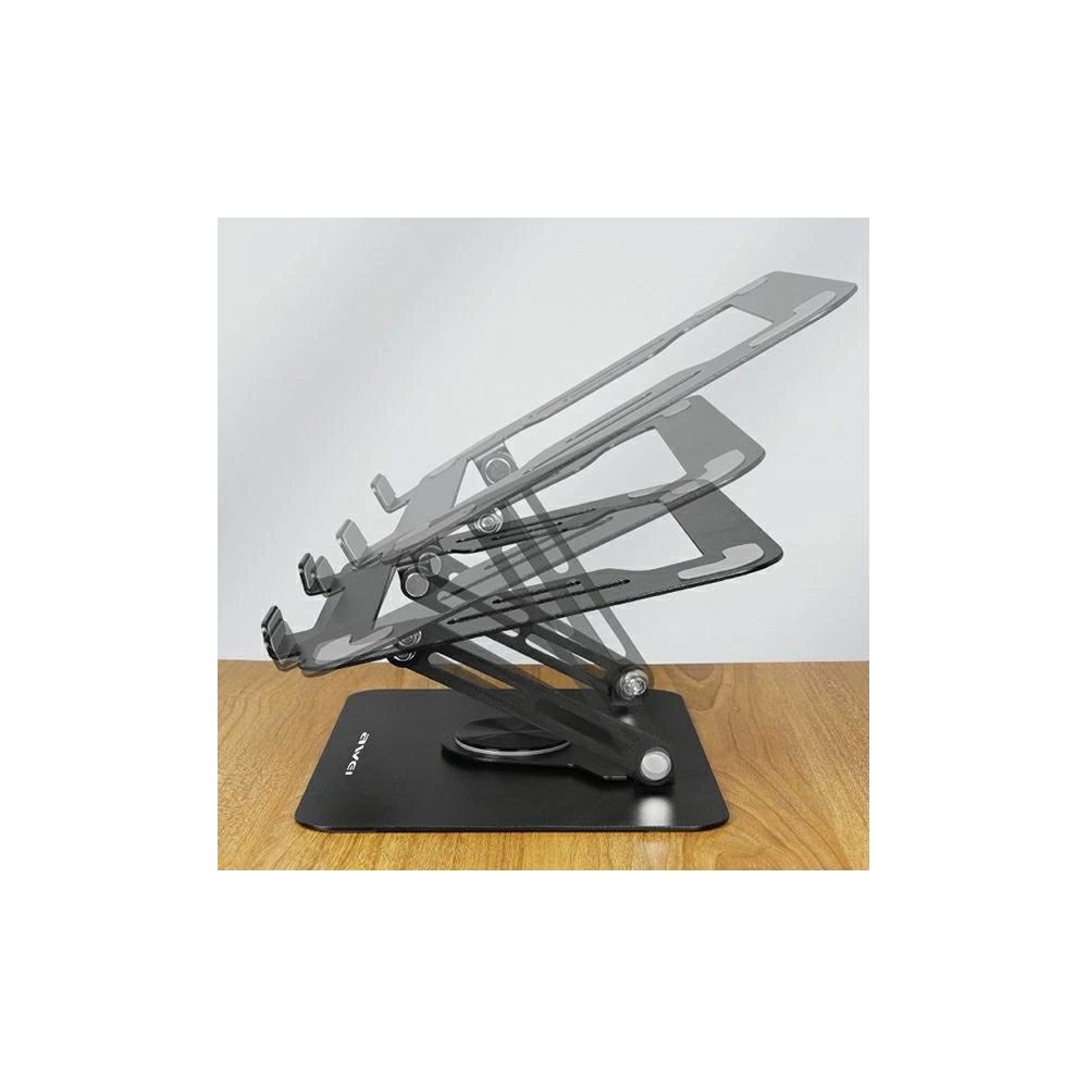 Hurtownia GSM - Suport de birou AWEI X46 rotativ pentru laptop de până la 16 inch negru/black - AWEI161 - {ean13} - Hurt