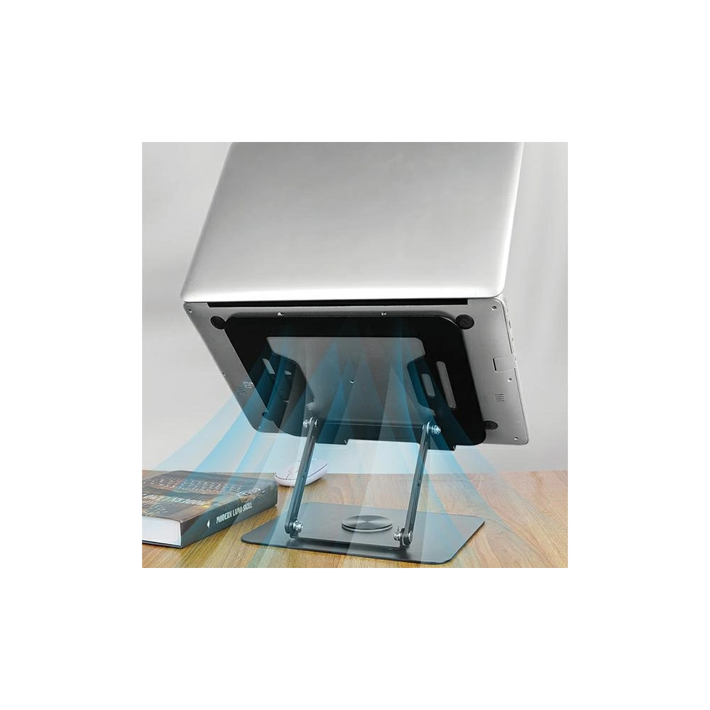 Hurtownia GSM - Suport de birou AWEI X46 rotativ pentru laptop de până la 16 inch negru/black - AWEI161 - {ean13} - Hurt