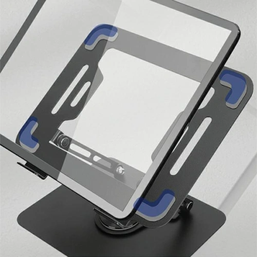 Uchwyt biurkowy AWEI X46 rotacyjny na laptopa do 16 cali czarny/black