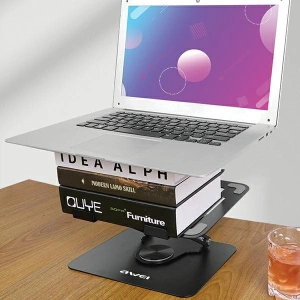 Wholesale AWEI X46 rotating desk mount for laptops up to 16 inch black - AWEI161 - {ean13} - Hurt