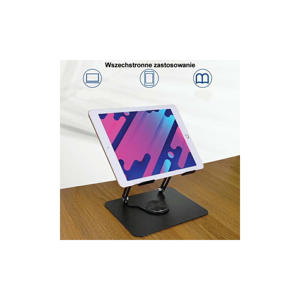 Hurtownia GSM - AWEI X46 forgatható asztali tartó 16 hüvelykes laptophoz fekete színben - AWEI161 - {ean13} - Hurt