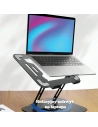 Wholesale AWEI X46 rotating desk mount for laptops up to 16 inch black - AWEI161 - {ean13} - Hurt