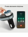 Hurtownia GSM - FM-Transmitter AWEI C-843, Freisprecheinrichtung, Bluetooth 5.0, MP3, 1xUSB-A, 1xUSB-C schwarz/black - AWEI162 - {ean13} - Hurt