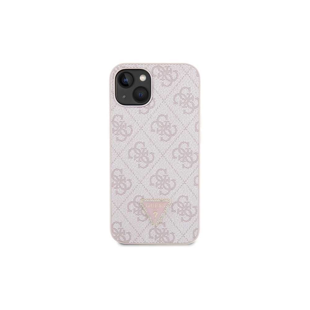 Wholesale Guess GUHCP14XP4TDSCPP Apple iPhone 14 Pro Max hardcase Crossbody 4G Metal Logo pink - GUE2747 - {ean13} - Hurt
