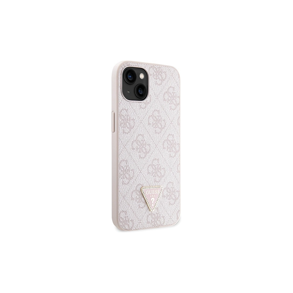 Wholesale Guess GUHCP14XP4TDSCPP Apple iPhone 14 Pro Max hardcase Crossbody 4G Metal Logo pink - GUE2747 - {ean13} - Hurt
