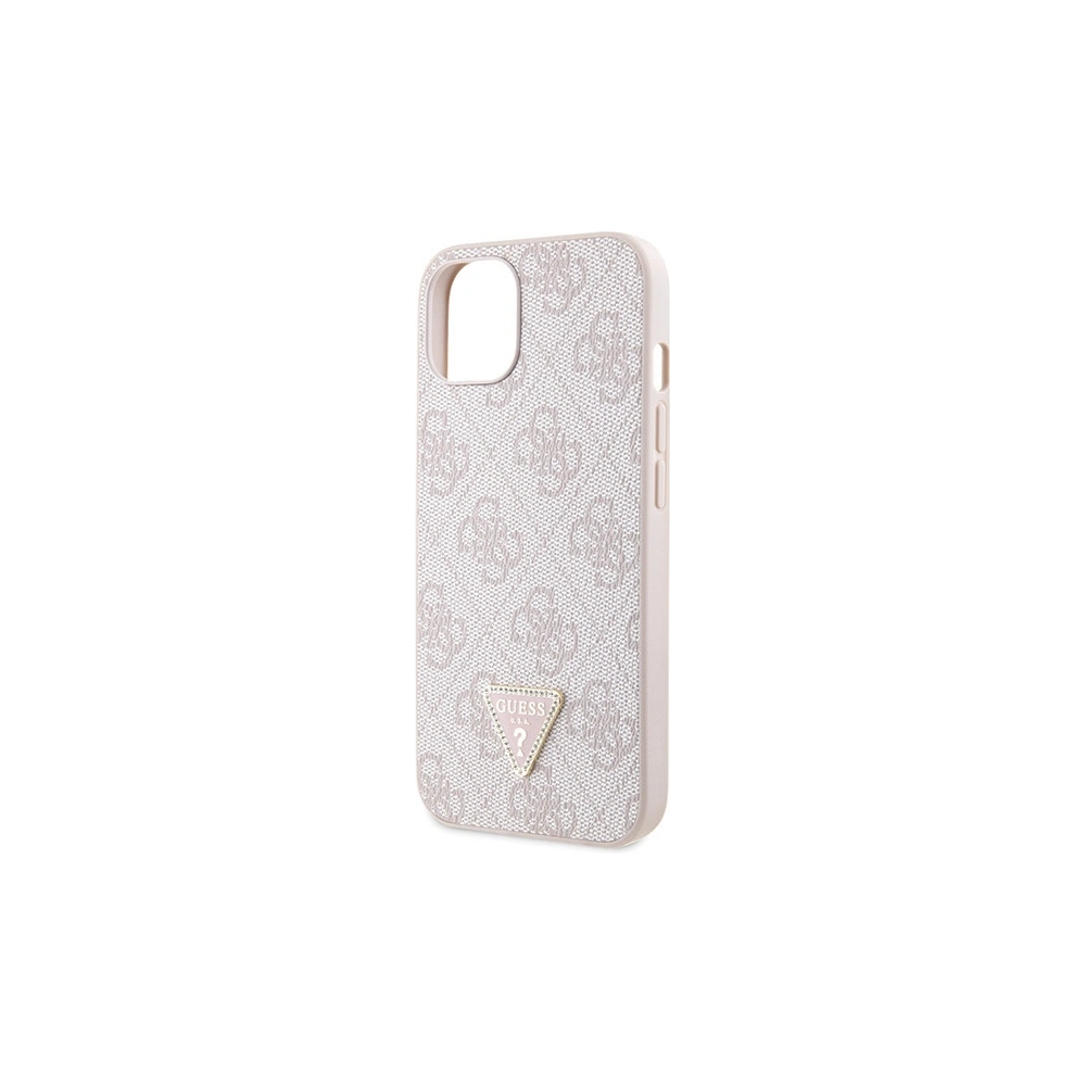 Wholesale Guess GUHCP14XP4TDSCPP Apple iPhone 14 Pro Max hardcase Crossbody 4G Metal Logo pink - GUE2747 - {ean13} - Hurt