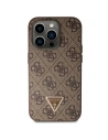 Etui Guess GUHCP14XP4TDSCPW Apple iPhone 14 Pro Max keménytok Crossbody 4G Fém Logo barna/brown