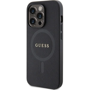 Hurtownia GSM - Etui Guess GUHMP14LPSAHMCK Apple iPhone 14 Pro hardcase Saffiano MagSafe negru/black - GUE2752 - {ean13} - Hurt