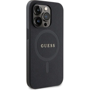 Hurtownia GSM - Etui Guess GUHMP14LPSAHMCK Apple iPhone 14 Pro hardcase Saffiano MagSafe negru/black - GUE2752 - {ean13} - Hurt