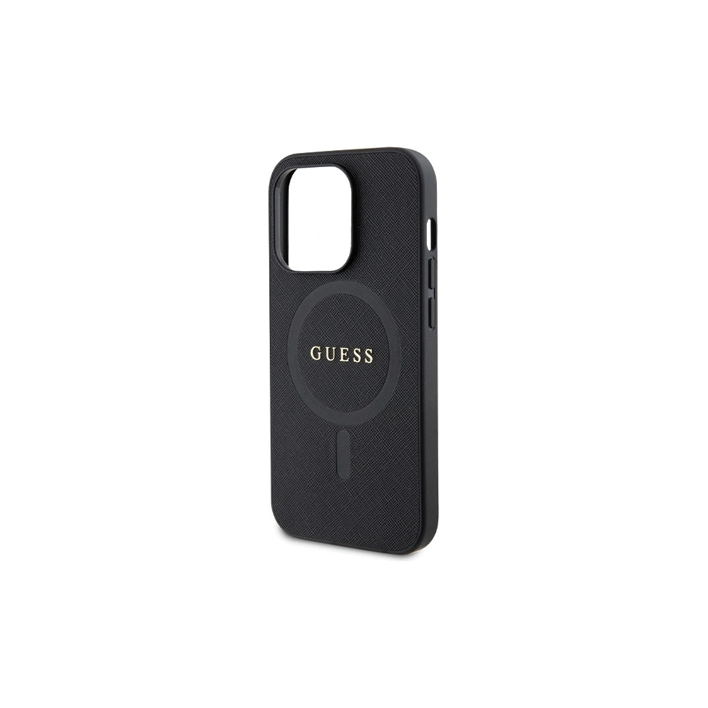 Hurtownia GSM - Etui Guess GUHMP14LPSAHMCK Apple iPhone 14 Pro hardcase Saffiano MagSafe černý/black - GUE2752 - {ean13} - Hurt