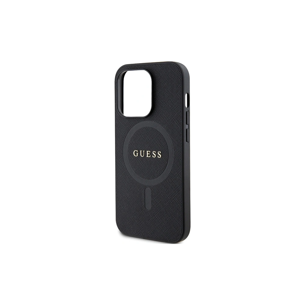 Hurtownia GSM - Etui Guess GUHMP14XPSAHMCK Apple iPhone 14 Pro Max kemény tok Saffiano MagSafe fekete/black - GUE2753 - {ean13} - Hurt