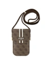 Torebă Guess GUOWBP4RPSW 4G Stripes marou/brown