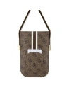 Hurtownia GSM - Torebka Guess GUOWBP4RPSW 4G Stripes brązowy/brown - GUE2757 - {ean13} - Hurt