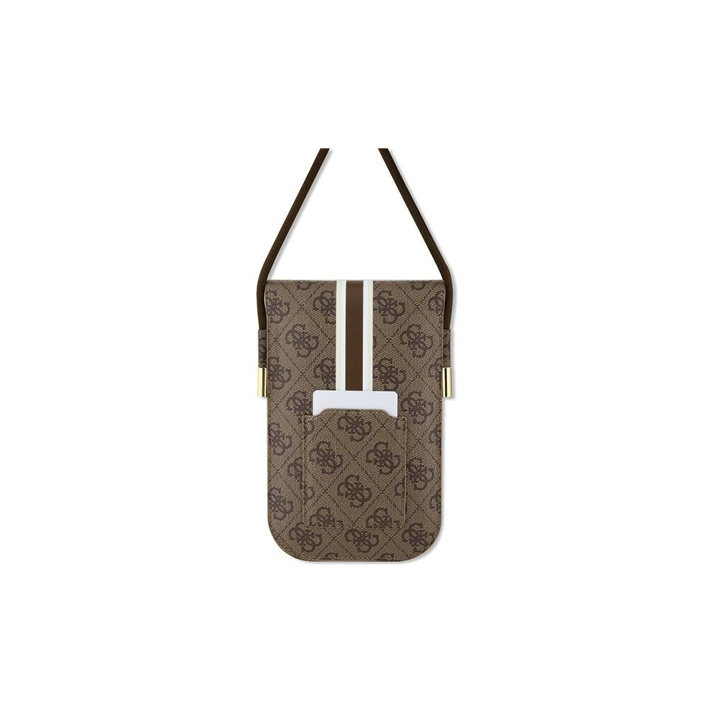 Hurtownia GSM - Torebka Guess GUOWBP4RPSW 4G Stripes brązowy/brown - GUE2757 - {ean13} - Hurt