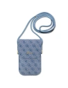 Torebka Guess GUOWBP4SNSB 4G Metal Script Logo niebieski/blue