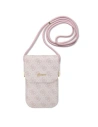 Torebka Guess GUOWBP4SNSP 4G Metal Script Logo růžová/pink