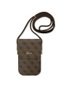 Tasche Guess GUOWBP4SNSW 4G Metal Script Logo braun/brown