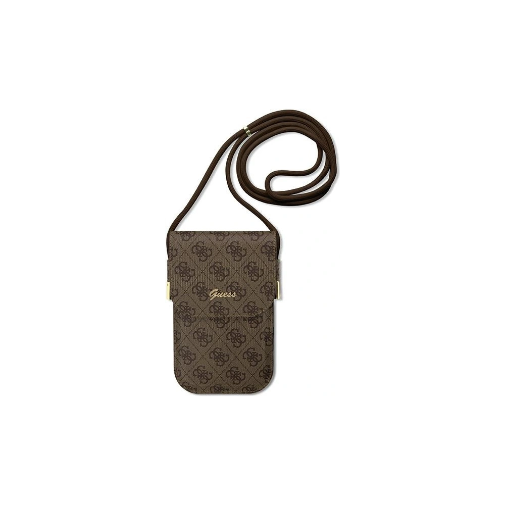 Hurtownia GSM - Torebka Guess GUOWBP4SNSW 4G Metal Script Logo hnědá/brown - GUE2761 - {ean13} - Hurt