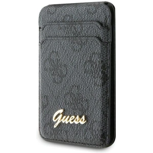 Wholesale Guess Wallet Card Slot Stand GUWMSHG4SHK MagSafe 4G Classic Logo black - GUE2762 - {ean13} - Hurt