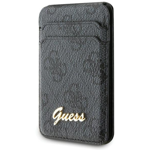 Hurtownia Guess - 3666339170417 - GUE2762 - Kieszeń na karty Guess Wallet Card Slot Stand GUWMSHG4SHK MagSafe 4G Classic Logo czarny/black - B2B homescreen