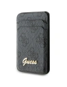 Kartenfach Guess Geldbörse Kartensteckplatz Stand GUWMSHG4SHK MagSafe 4G Classic Logo schwarz/black