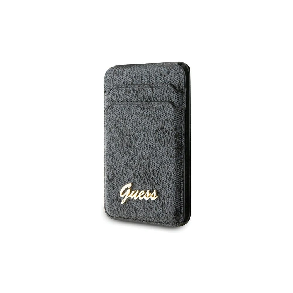 Hurtownia GSM - Kártya tartó Guess Wallet Card Slot Stand GUWMSHG4SHK MagSafe 4G Classic Logo fekete/black - GUE2762 - {ean13} - Hurt