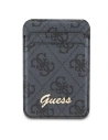 Hurtownia GSM - Kártya tartó Guess Wallet Card Slot Stand GUWMSHG4SHK MagSafe 4G Classic Logo fekete/black - GUE2762 - {ean13} - Hurt