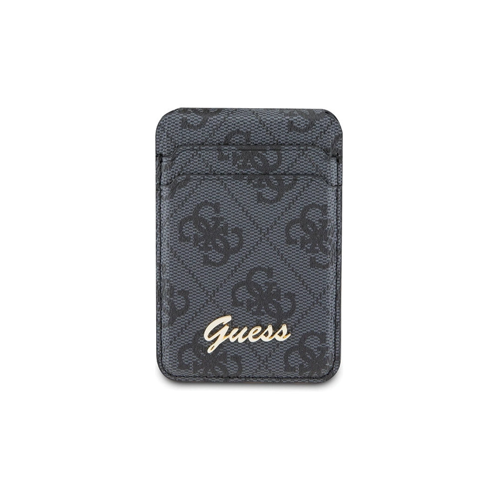 Hurtownia GSM - Kártya tartó Guess Wallet Card Slot Stand GUWMSHG4SHK MagSafe 4G Classic Logo fekete/black - GUE2762 - {ean13} - Hurt