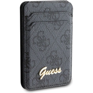 Wholesale Guess Wallet Card Slot Stand GUWMSHG4SHK MagSafe 4G Classic Logo black - GUE2762 - {ean13} - Hurt