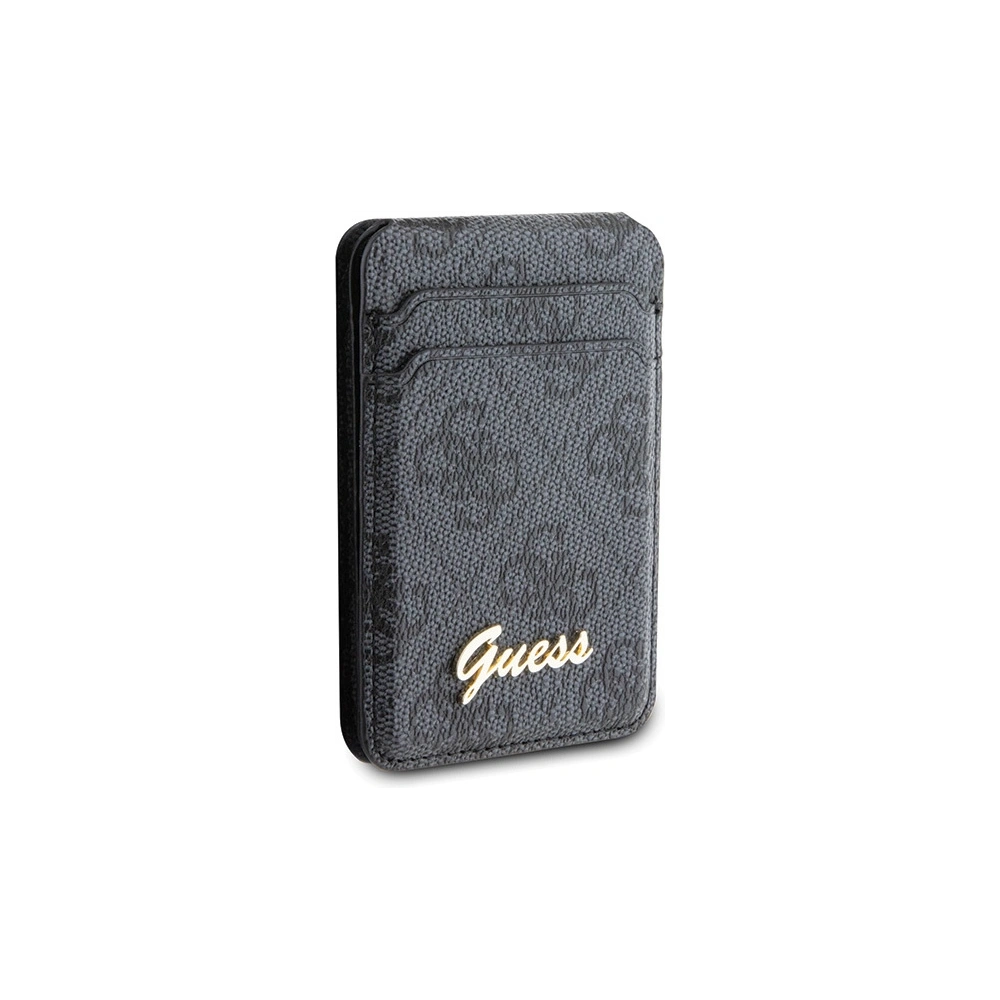 Hurtownia GSM - Kártya tartó Guess Wallet Card Slot Stand GUWMSHG4SHK MagSafe 4G Classic Logo fekete/black - GUE2762 - {ean13} - Hurt